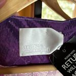 NWT Athena Procopiou 100% Silk Garden Print Kimono Cardigan Cover Up One Size Purple Size undefined Photo 5