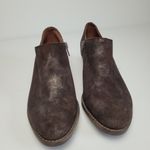 Lucky Brand  FERRYN LEATHER BROWN METALLIC ANKLE SHOOTIES BOOTS 6M WESTERN Photo 1