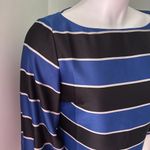 Banana Republic BR striped boat neck dressy office top XXS petite Photo 3