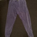 Mossimo Supply Co Velour Purple Joggers Photo 1