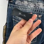 Buckle Miss Me Y2K 2000s  Bootcut Embellished Distress Denim Jeans Sz 30x35 Long Photo 8