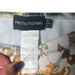 Pretty Little Thing Green Shell Chain Print Scoop Neck Bikini MISMATCH SIZES Photo 3