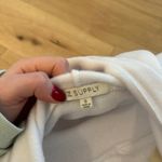 Z Supply  White Puff Sleeve Hoodie Photo 3