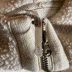 Free People  Poppy Fleece Champagne Pullover Photo 9