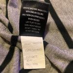 Torrid  Short Sleeve High-Lo Striped Jersey Dress in Gray & Black - size … Photo 5