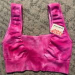 Free People Seamless Pink Sports Bra Photo 0