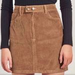 Hollister Ultra High Rise Corduroy Mini Skirt Brown 11 Photo 0