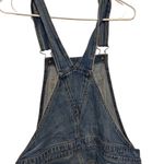 American Eagle distressed denim overalls dress size medium Photo 4