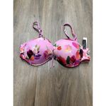 Victoria's Secret NWT Swim Set Stunning Floral Bikini Top 38D Photo 1