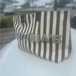 Victoria's Secret NWT  Striped  Tote Bag & Makeup Bag! Photo 2