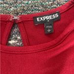 EXPRESS Red Short Sleeved Top Photo 3