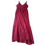 NWT THREAD Bridesmaid Ines Chiffon Sleeveless Gown
Burgundy Dessy Size 12 R Red Photo 3