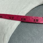 EXPRESS  Small White Rhinestone Embellished Shoulders Scoop Neck Knit Top Bling Photo 8