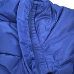 We Wore What NWT Long Sleeve Zip Off Sleeve Puffer Jacket Vest Zip Up Navy Blue S Photo 10