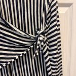 Splendid  X Margherita Lined Linen Striped High Low Wrap Tie Skirt Resortwear L Photo 1