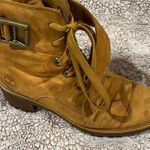 Timberland Kori Park Womens 9 Wheat Nubuck Suede Leather 6in Lace Up Heel Boot Photo 12