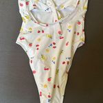 Coquette Cottage core Fruit One piece Swimsuit White Photo 6