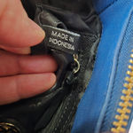 DKNY  Blue Genuine Leather Adjustable Crossbody Classic Designer Crossbody Bag Photo 13