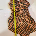 Denim&Co Orange and olive green swim Dress Size undefined Photo 8