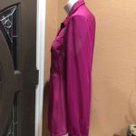 Free People purple button down shirt Photo 3