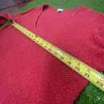 J. Jill Women's Size Large Knitted Breathable Long Sleeve V Photo 3