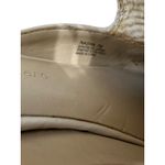 Cupcakes and Cashmere  women's Nasha beige woven bow‎ slide Mules size 7 Photo 4