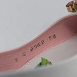 Dolce & Gabbana Jeweled Bellucci Floral Print Slingback Heels White and Pink 35 Photo 7