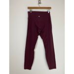 Lululemon  High Rise Burgundy Leggings – Size S Photo 1