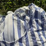 Amour Vert Tie Back Striped Dress Photo 2