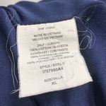 As You Wish Striped Blue Denim Boho Pattern Mini Sundress Size XL Photo 13