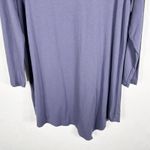 Garnet Hill Large Top Blue Embroidered Floral Pink Tunic Handkerchief Hem 1550 Photo 7