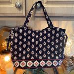 Vera Bradley  black and white patterned purse NWOT Photo 0