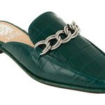 Vince Camuto  green rachey leather‎ mules size 9.5 Photo 0