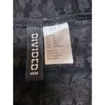 H&M Divided Women's Black Butterfy Lace V-neck Long Sleeve Sheer Crop Top Sz XL Photo 3