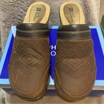 White Mountain  Leather Mules Photo 3