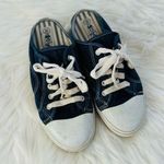Soho Vintage Y2K  denim slip on lace up tennis shoes sneakers Photo 0