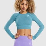 Gymshark Vital Seamless Long Sleeve Crop Top Photo 0