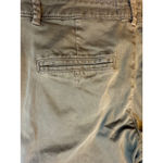 Chino by Anthropologie Relaxed Olive Green Chinos w/ Velvet Trim Photo 5