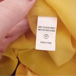 Ramy Brook  Satin Draped Maxi Dress Canary Yellow Photo 3