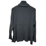 Aerie  Chenille Women Oversized Cowl‎ Neck Sweater XS Gray Pullover Boho Cozy Photo 1