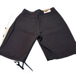 Vintage Penny Lane Jeans Short Bermuda High waist Retro Y2K 90s Black Short 14. Photo 6