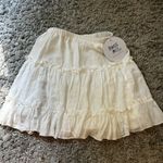 Princess Polly Marlowe Mini Skirt - White Photo 1