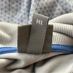 Bench  Asymmetrical Zip Jacket Logo Stretch Fitted High Collar Silver M Photo 5