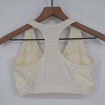 Gymshark  Whitney Simmons Sports Bra Cream Twist Front Racerback Size S Photo 4