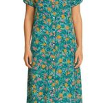 DVF X Onia Renee Cotton Beach Dress in Sea Green in Size Large Photo 0