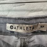 Athleta Jeans 8P Gray Straight Leg Denim Stretch Cotton Blend Casual Minimalist Photo 2
