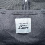 frankie's bikinis Frankie’s Bikini Active Lively Halter Top Womens Medium Black Preppy Athleisure Photo 2