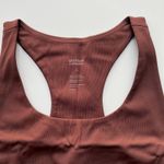 Girlfriend Collective Paloma Sports Bra Racerback Brown Size XL NEW Photo 1