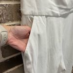 Trina Turk White Jumpsuit Cropped Pants Sleeveless Pockets Womens Size 2 NWT Photo 2