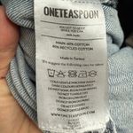 One Teaspoon Womens Smiths Low Waist Wide Leg Denim Jeans Slouchy Multi Pocket Photo 12